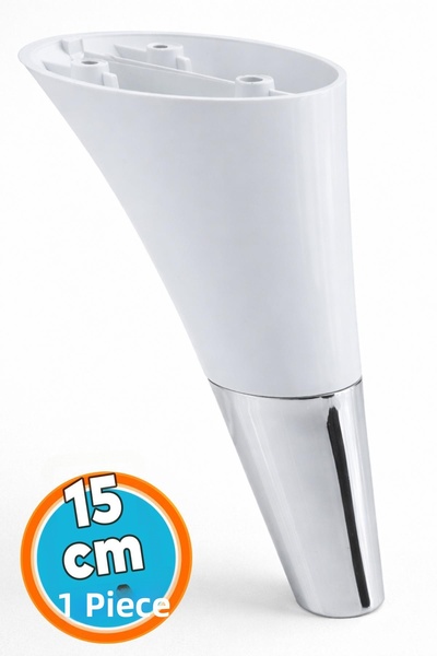 NZB Furniture Sofa Coffee Table Tv Unit Base Seat Leg White Color 15 cm Legs