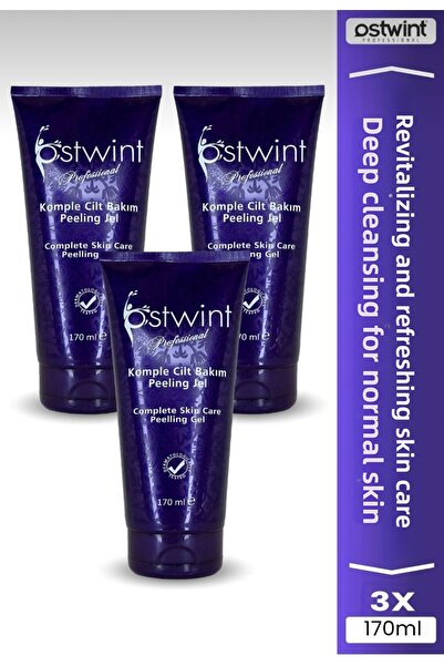 Ostwint جل تقشير كامل للعناية بالبشرة 170 مل * 3 قطع