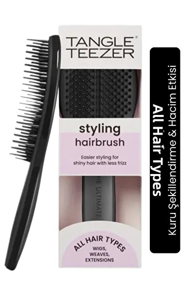 Tangle Teezer Η Ultimate Styler Μαύρη Βούρτσα Μαλλιών