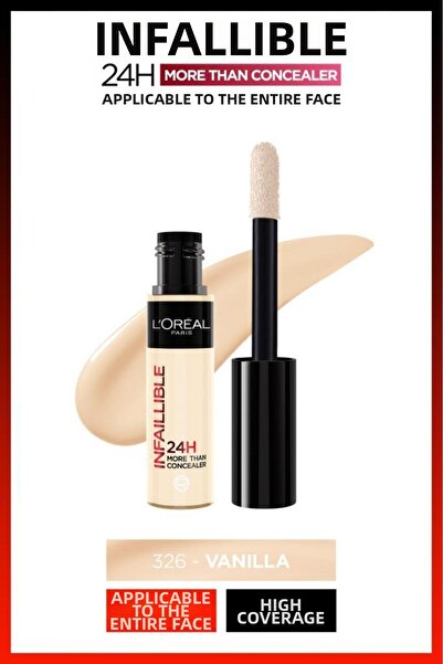 L'Oreal Paris Corector L'Oréal Paris Infaillible 24H, aplicabil pentru întrea...