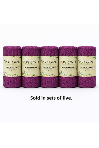 Oxford İplik Oxford Macrame Cord No:3 5-Pack