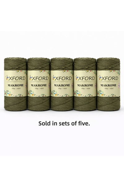 Oxford İplik Oxford Macrame Cord No:3 5-Pack
