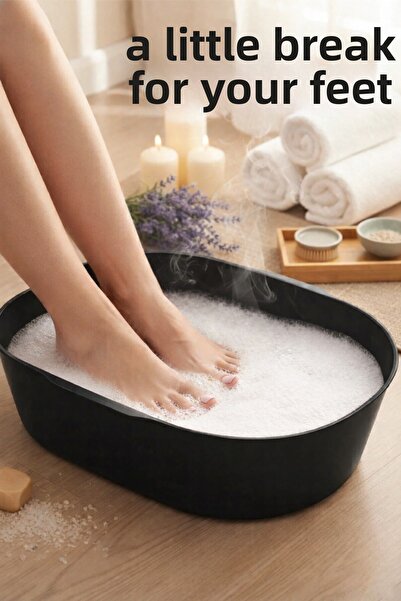 Argan Cure حوض تدليك القدمين - متعة السبا في المنزل، تصميم مريح، واسع ومتين -...