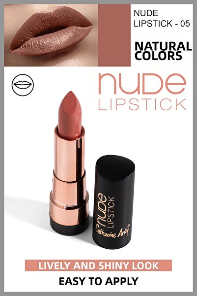 Catherine Arley Lipstick - Nude Lipstick No:05 Nude Lipstick Lipstick