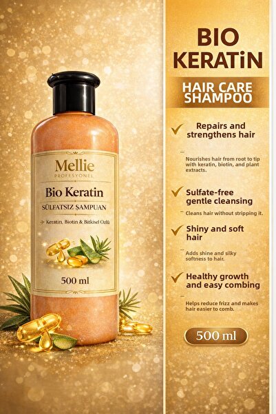 Mellie Professional Bio Keratin and Collagen Anti-Hair Loss, Repairing and No...