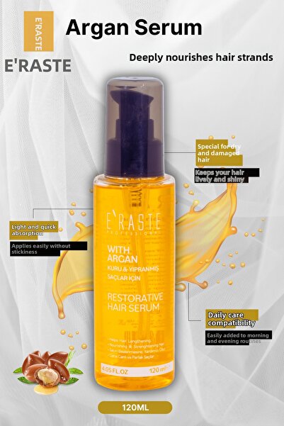 e'raste proffessional العناية بالشعر: سيروم العناية بالشعر بزيت الأرغان 120 مل