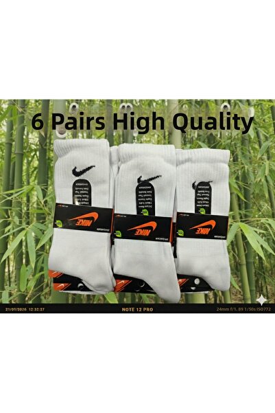 Bitekstil جوارب تنس بدون خياطة من الخيزران عالية الجودة مصنوعة من القطن المقا...