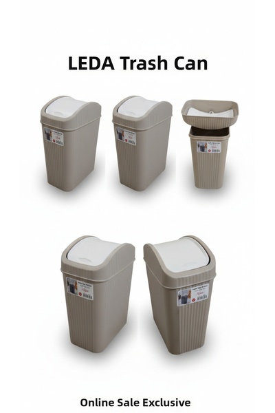 Lider MAGNESİA Trash Bin 6.70 Lt