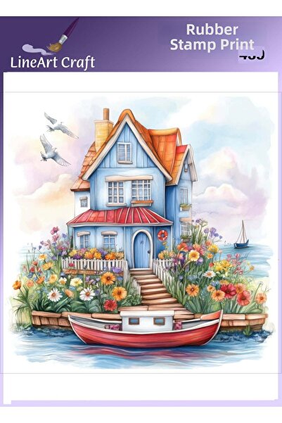 LİNEART طباعة نقل حراري للقماش قابلة للكي بالحرارة رقم: RB439-30x30cm