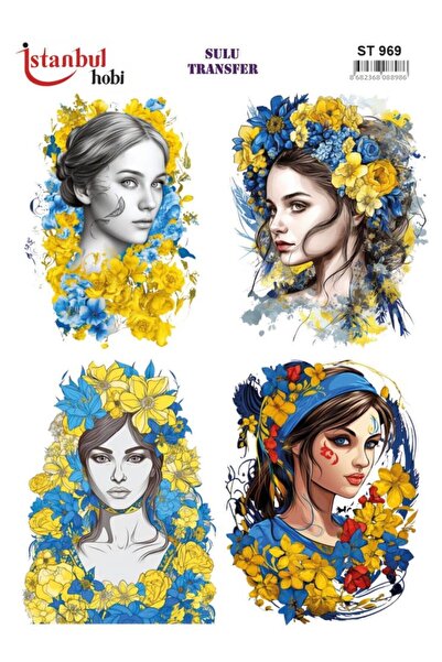 İstanbul Hobi Water Transfer Paper 25X35Cm St-969