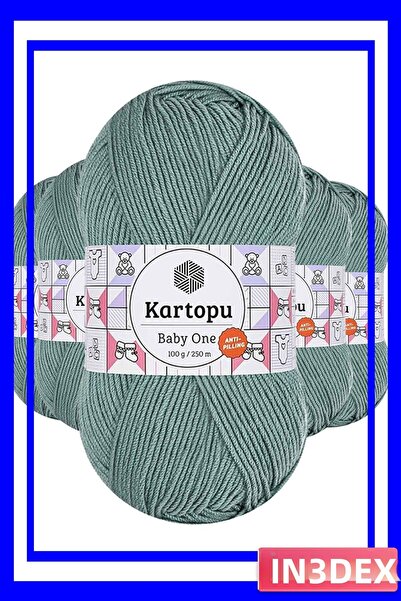 İN3DEX Non-Pilling Hand Knitting Yarn Wool 5 Piece Set