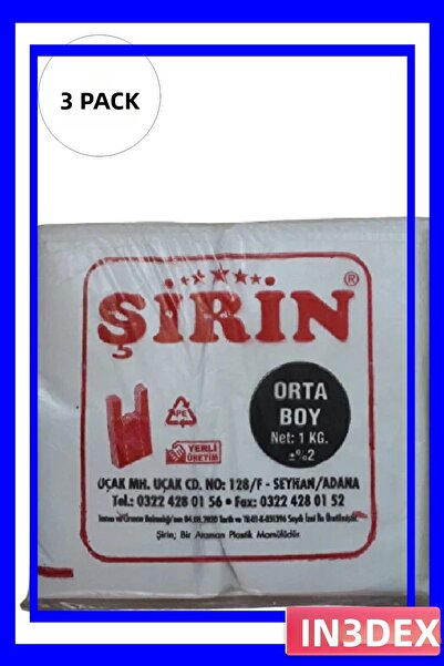 İN3DEX Medium Size White Athlete Bag 28X50 cm 1 kg Package