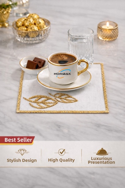 Hombak 1 bucată șervețel pentru prezentare cocktail, șervețel american 14x14