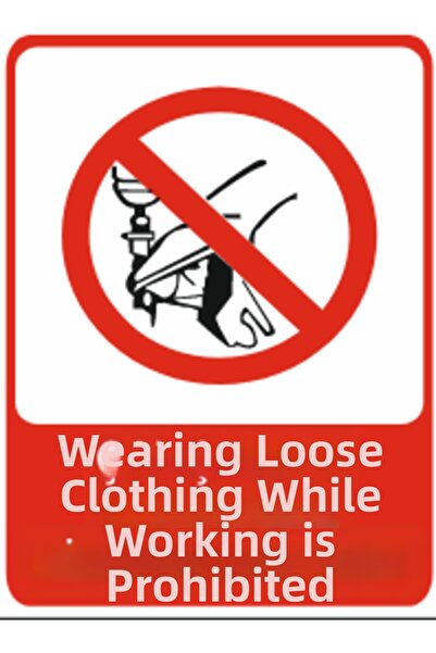 HiperAD Reklam من يوبق على التذرية بارتداء فستان فضفاض أثناء العمل، يُمنع ذلك...