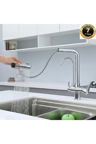 OEM Kitchen Sink Faucet with Dual Flow Water Purification Outlet, 5-Function ...