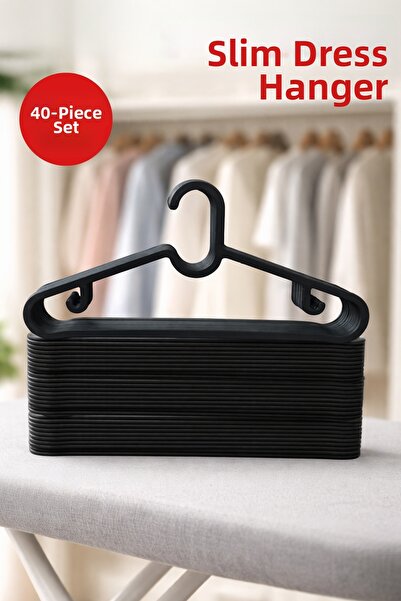 Nandy Home 40 de umerașe subțiri pentru haine - Umerașe flexibile și durabile...
