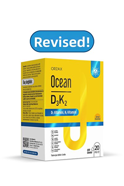 Ocean أورزاكس D3K2 20 مل قطرات