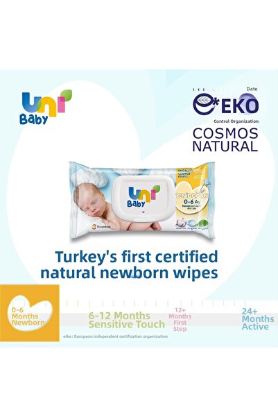 Uni Baby Newborn Wet Wipes 3X40 Sheets - Standard Standard