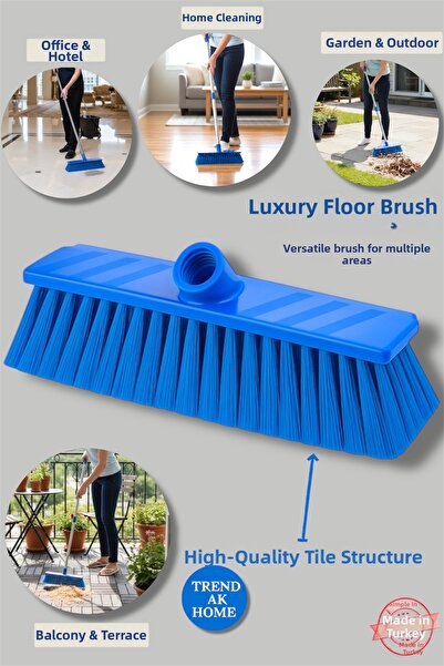 Karteks Floor Brush - Cleaning Washing Brush - Sweeping Brush