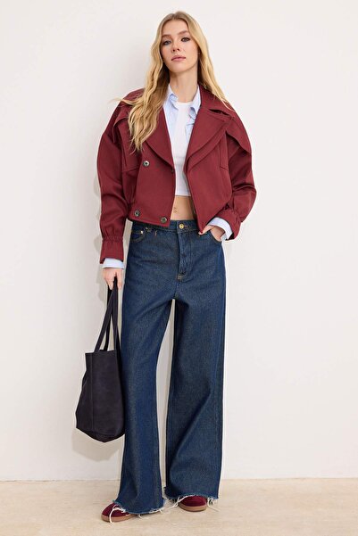 Trendyol Collection Bordo Regular Mont Twoss26Mo00008