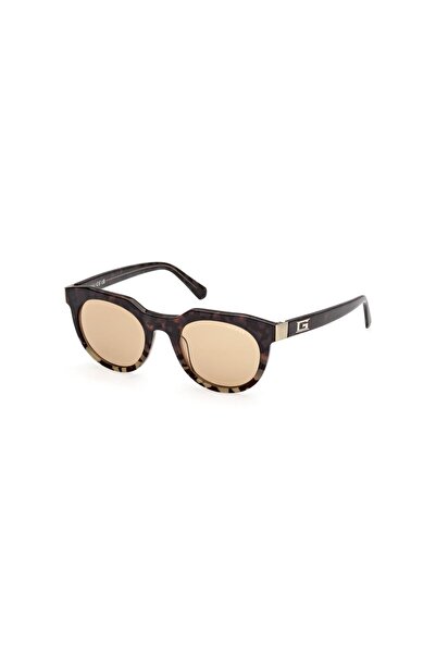 Guess Round brown sunglasses