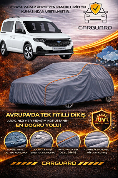 CarGuard غطاء خيمة السيارة الفاخر من ميفلون لسيارة فورد تورنيو كونكت
