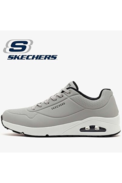 SKECHERS Uno Stand On Aır 52458 Erkek Spor Ayakkabı GRİ