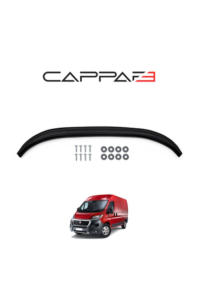 Cappafe Fiat Ducato Ön Tampon Lip Eki Karlık (Abs) Piano Black 2014 Ve Sonrası