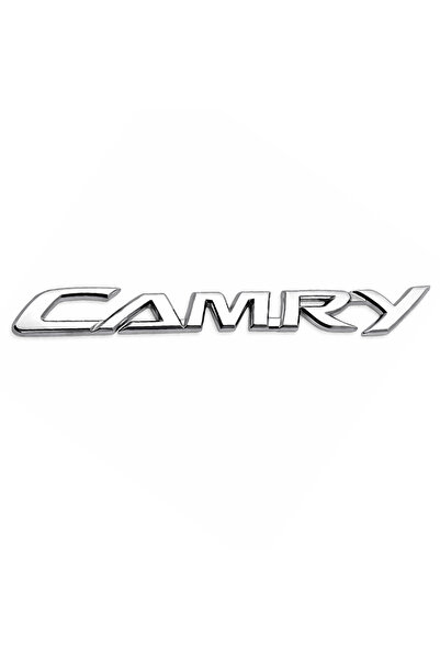 CAMRY شعار صندوق السيارة الخلفي من الكروم الفاخر مع لاصق، بديل لسيارات تويوتا...