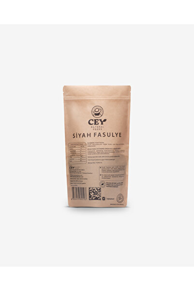 Cey Natural Foods Siyah Fasulye – Yerli Siyah Fasulye (500 g)