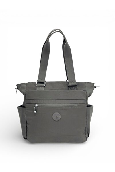 Sanmorris حقيبة يد وكتف نسائية متعددة الأقسام مصنوعة من قماش المظلات المقاوم ...