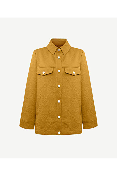 Yargıcı Pocketed Shirt Collar Coat