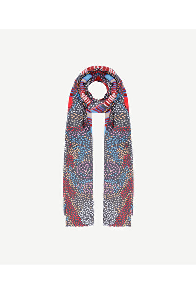 Yargıcı Ethnic Patterned Wool Shawl