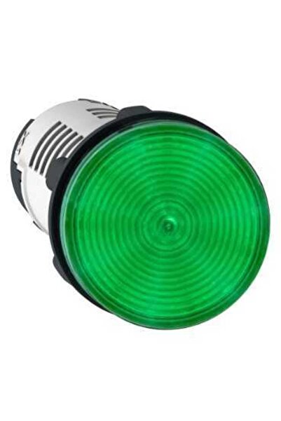 Schneider Electric XB7EV03MP - ضوء تجريبي دائري Ø 22 - أخضر - LED متكامل - 23...