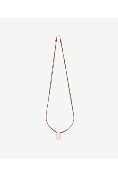 Yargıcı Long Necklace with Metal Tip Detail