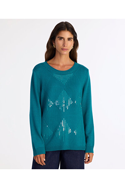 Yargıcı Regular Crew Neck Long Sleeve Sweater