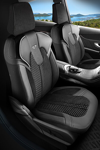 Panda Kılıf Panda Monte Carlo Series Velour Velvet Fabric Car Seat Cover - Fu...