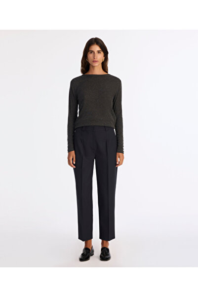 Yargıcı Düz Normal Bel Pantolon