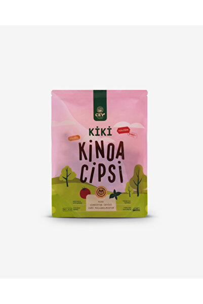 Cey Natural Foods Kiki Domates Fesleğen Kinoa Cips 30gr