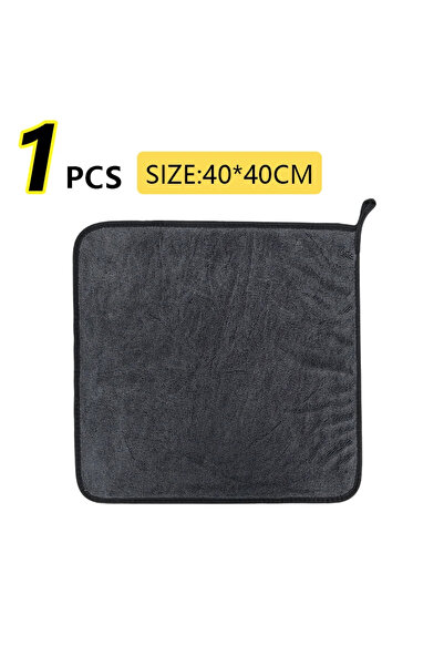 Choice منشفة غسيل سيارات 40×40 سم أو 40×60/40 سم، مصنوعة من الألياف الدقيقة 6...