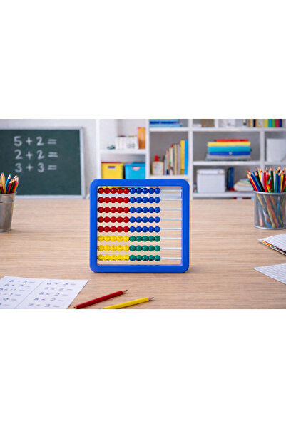 Medyen خرزة أرقام العداد الزرقاء الفاخرة