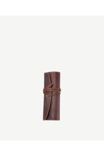 Yargıcı Çok Bölmeli Deri Kalemlik