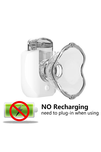 Choice جهاز استنشاق الربو المحمول AiQUE القابل لإعادة الشحن، إصدار قابل للتوص...