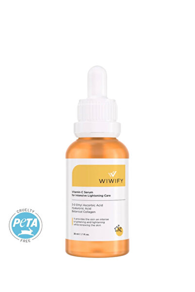 WIWIFY Leke Karşıtı, Aydınlatıcı C Vitamin Serum (3-O Ethyl Ascorbic Acid + H...