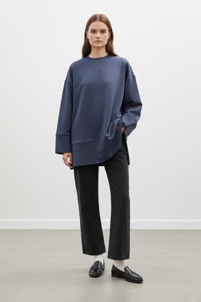 Loreen Γυναικείο πλεκτό τουνίκ με λαιμόκοψη ποδηλάτου και ανοιχτούς ώμους -20...