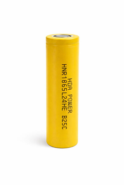 HDA 18650 3.6V 2400mAh 3C Şarj Edilebilir Li-ion Pil