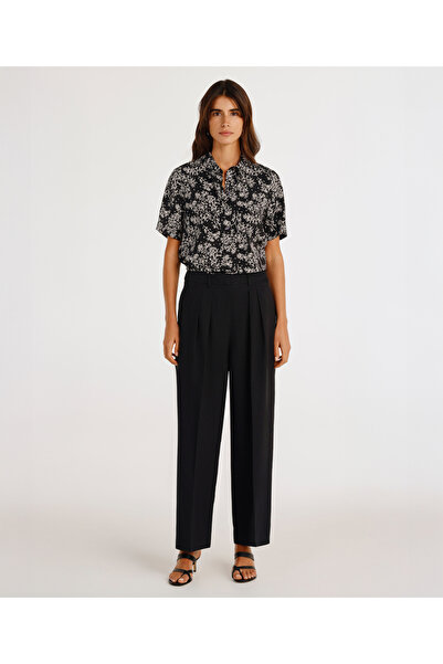 Yargıcı Rahat Kalıp Önü Kancalı Pantolon