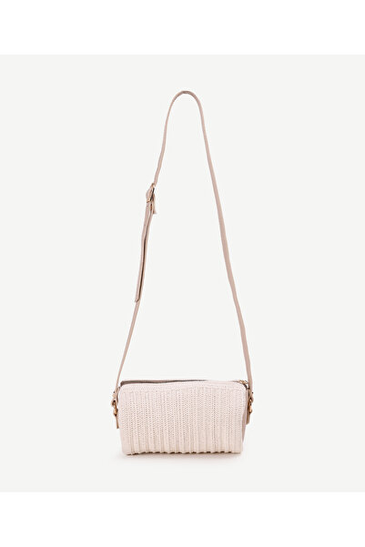 Yargıcı Pamuk Örgü Silindir Çanta