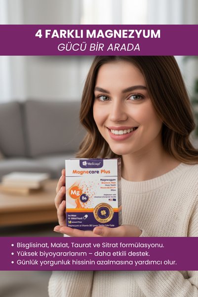 MedicaGo Magnecare Plus 60 kapsül