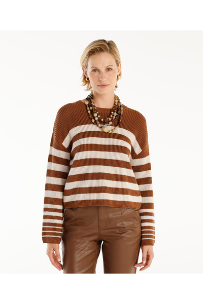 Yargıcı Bisiklet Yakalı Geniş Kolu Kazak